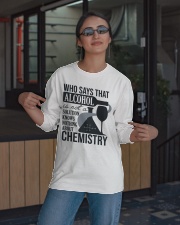 Who says that Alcohol Long Sleeve Tee apparel-long-sleeve-tee-lifestyle-08