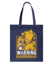 Pennywise Warning Tote Bag thumbnail