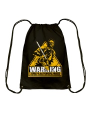 Leatherface Warning Drawstring Bag thumbnail