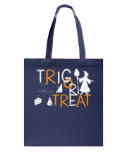 Trig or treat Tote Bag tile