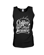 Coffee and citizen science Unisex Tank thumbnail