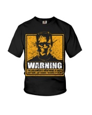 Frankenstein Warning Youth T-Shirt tile