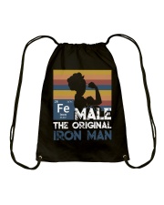 Female - ironman Drawstring Bag tile