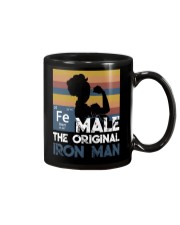 Female - ironman Mug tile