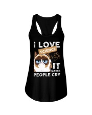 I love science Ladies Flowy Tank tile