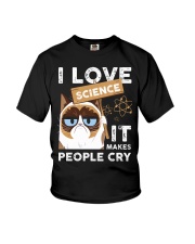 I love science Youth T-Shirt tile