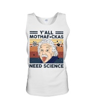 Einstein Need Science Unisex Tank tile