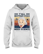 Einstein Need Science Hooded Sweatshirt tile