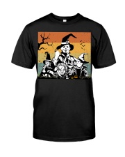 Halloween witch horror Classic T-Shirt front