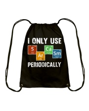 I use sarcasm Drawstring Bag tile