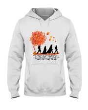 It's the most wonderful time of the year Hooded Sweatshirt front