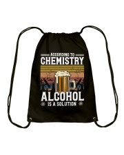 According to Chemistry Alcohol is solution Drawstring Bag tile