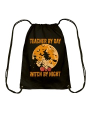 Teacher by day Drawstring Bag tile