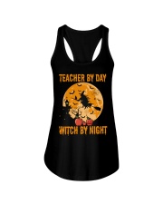 Teacher by day Ladies Flowy Tank tile