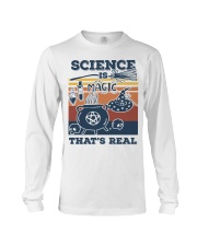 Science is Magic that's real Long Sleeve Tee front