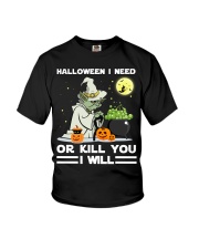 Halloween I need Youth T-Shirt tile