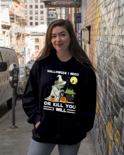 Halloween I need Hooded Sweatshirt lifestyle-unisex-hoodie-front-1