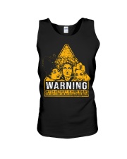 Hocus Pocus Warning Unisex Tank tile