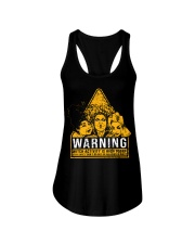 Hocus Pocus Warning Ladies Flowy Tank tile