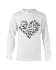 Dinosaur teacher Long Sleeve Tee front