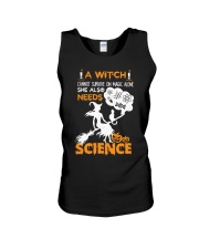 A witch cannot survive on magic alone Unisex Tank tile