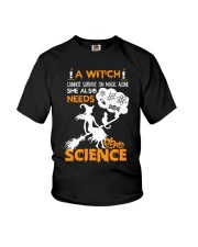 A witch cannot survive on magic alone Youth T-Shirt tile