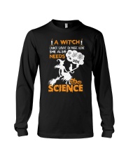 A witch cannot survive on magic alone Long Sleeve Tee tile