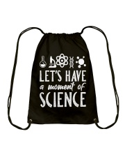 Let's have a moment of Science Drawstring Bag thumbnail