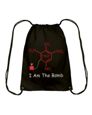I am the bomb Drawstring Bag tile
