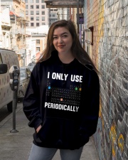 i only use sarcasm periodically Hooded Sweatshirt lifestyle-unisex-hoodie-front-1