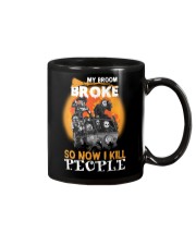 My broom broke Mug tile