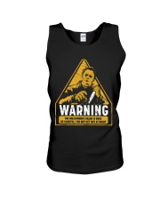 Michael Myers Warning Unisex Tank tile