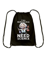 Y'all Motherfuckas Drawstring Bag tile
