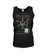 I make coffee disappear Unisex Tank thumbnail
