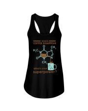 I make coffee disappear Ladies Flowy Tank thumbnail