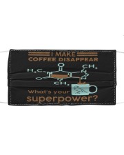 I make coffee disappear Cloth face mask thumbnail