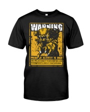 The Predator Warning Classic T-Shirt front