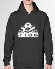 Pirate white Hooded Sweatshirt garment-hooded-sweatshirt-front-04