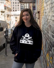 Pirate white Hooded Sweatshirt lifestyle-unisex-hoodie-front-1