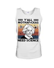 Y'all Motherfuckas Need Science Unisex Tank thumbnail