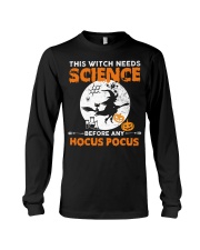 This witch needs science before any Hocus Focus 1 Long Sleeve Tee tile
