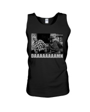 daaaaaaaamn Unisex Tank tile