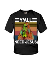 Alien Need Jesus Youth T-Shirt tile