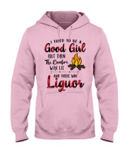 Good Girl liquor Hooded Sweatshirt front
