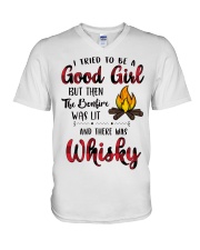 Good Girl whisky V-Neck T-Shirt thumbnail
