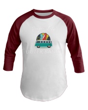 pugue life outer bank retro-2 Baseball Tee tile