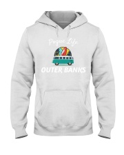 pugue life outer bank retro-2 Hooded Sweatshirt tile