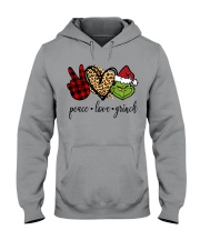 Peace love G Hooded Sweatshirt tile