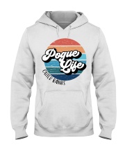 pugue life outer bank retro Hooded Sweatshirt tile