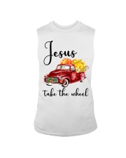 Jesus take the wheel Sleeveless Tee tile